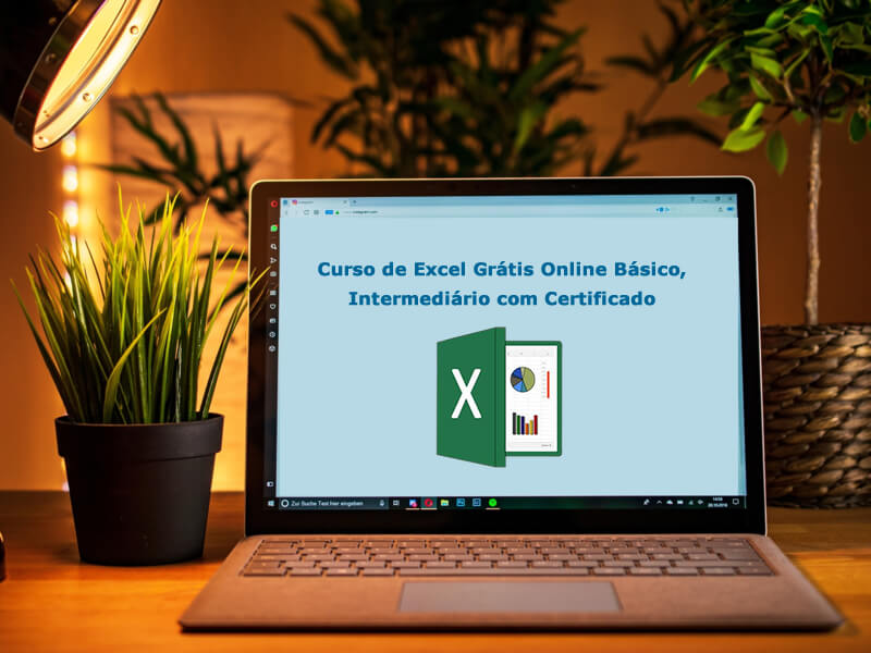 Curso de Excel Grátis Online Básico, Intermediário com Certificado