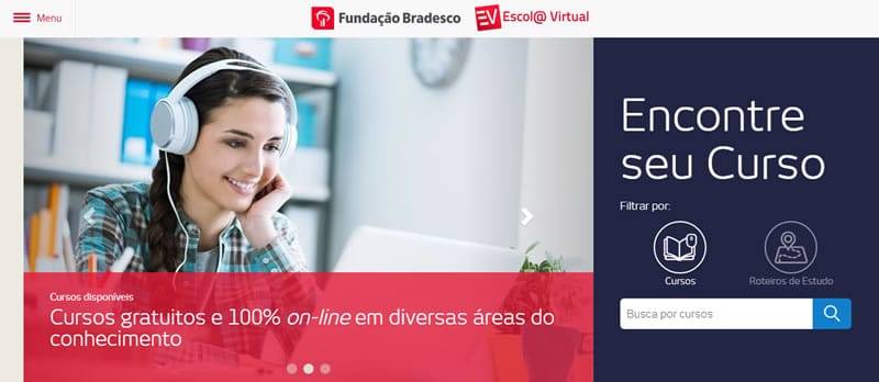 Escola virtual - fundação bradesco